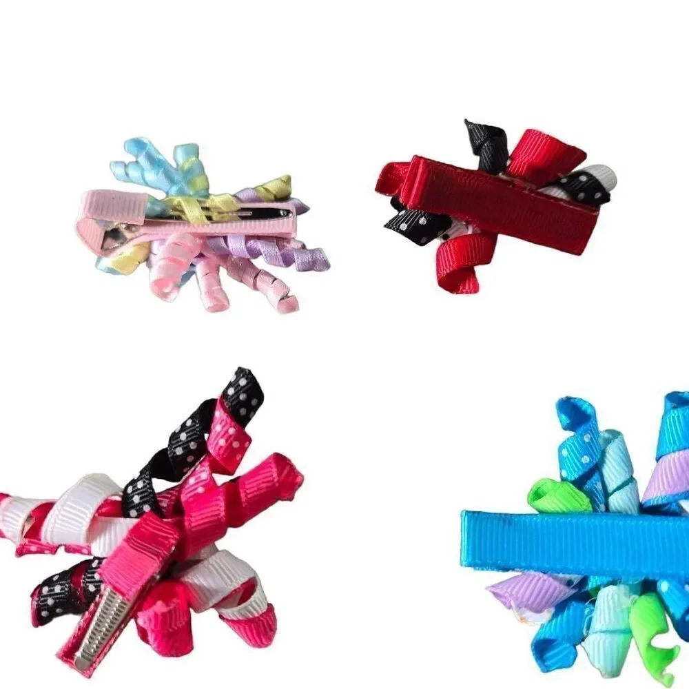 5 infant twirly bows, 2